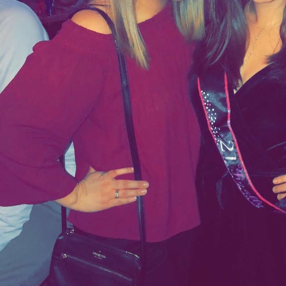 Ten Sixty Sherman • Maroon Top - Picture 4 of 4